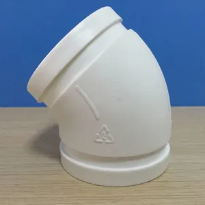 遵义HDPE沟槽式静音排水管,HDPE沟槽管,FRPP法兰承插,宜万川