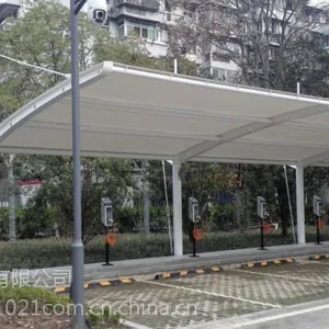 膜结构公交车站