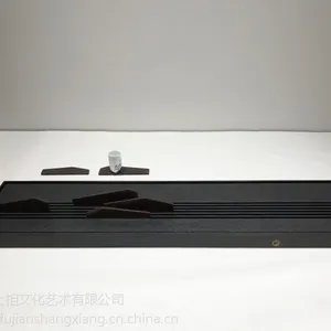 供应泉州上相 山水楼田 玄青石茶盘石制2015定制SX-20150205