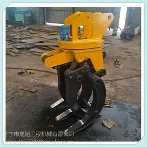 济宁晟旭液压式抓木器 挖机液压式抓木器6~9T机用 挖机配件