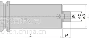 供应 台湾丸荣ACROW 毂型铣刀把 BT40-SM40-100