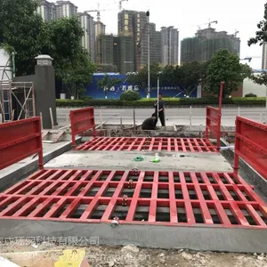 中山工地洗车机安装案列