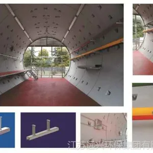 地铁预埋槽道