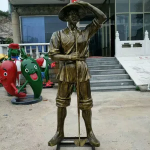 武汉仿铜雕塑厂家 玻璃钢雕塑厂 美陈雕塑设计公司 商业商场雕塑设计