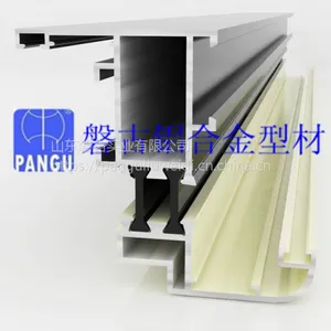 55/60/65/70/80隔热断桥型材 磐古铝合金型材生产、销售各种门窗有型材