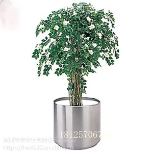宏而达直销优质防腐不锈钢花箱 街道景观 公园休闲花盆 耐用户外花盆