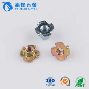 厂家生产全牙半牙四角钉 泰锋四爪螺母