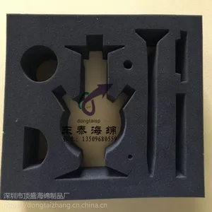 海绵内衬定做 首饰盒耳机防震防静电pu海绵包装盒