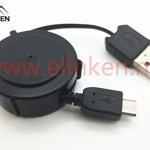 单头拉伸线,MICRO5P USB转USB A公单边拉伸线