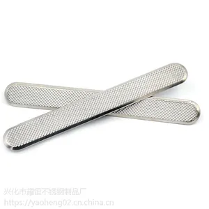 耀恒 现货不锈钢盲道条 盲道钉 防滑菠萝纹 直条纹 280*35