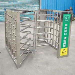 工地游泳池刷卡防水防锈防尾随半高转闸酒体育馆学校指纹进出半全高转闸门车站单双向手动出入口人行通道闸