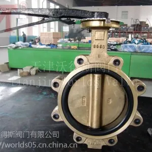 全铜软密封凸耳蝶阀