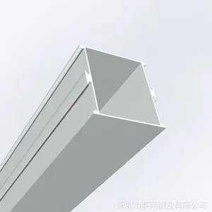 5050净化窗中柱 5050窗中柱铝型材 净化推拉窗中柱 50净化窗铝材