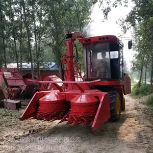 大型圆盘式秸秆青储机 双转盘割台 棉杆粉碎机厂家直销