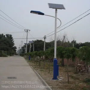泰州红中 40w太阳能路灯亮度够吗?/路灯配件厂家/基础笼改造