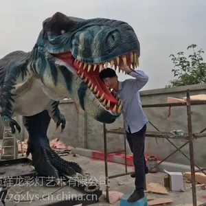 商场活动恐龙定制 仿真恐龙模型价钱 硅胶制作