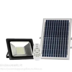 远铭光电|太阳能灯户外100w庭院灯投光灯led射灯超亮家用