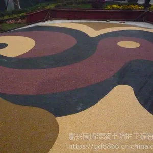 浙江省嘉兴固盾透水艺术地坪