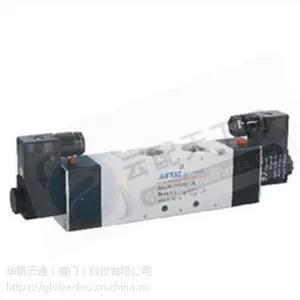 厦门亚德客气动部件电磁阀4V410-15-AC200V搅拌站配件