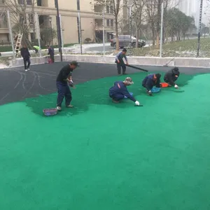 操场跑道 塑胶地坪 塑胶跑道 彩色塑胶地坪 透气性跑道 包检测