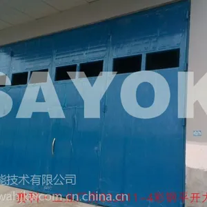 供应合肥不锈钢门,电厂门,发电厂大门