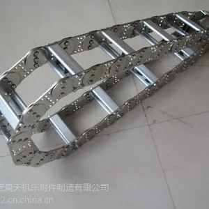 TLG-3钢铝拖链TL65钢制拖链承重型电缆拖链