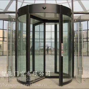 旋转门 酒店旋转门 三翼豪华旋转门 酒店三翼旋转门 铝合金感应整套门