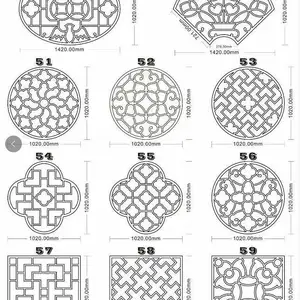 成都漏窗圆形围墙窗户