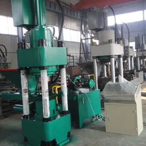 供应鑫源液压立式四柱XY500铅屑压块机技术参数L