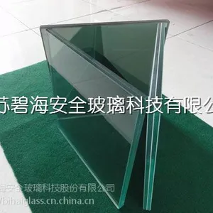 定制加工夹胶高品质安全玻璃碧海认证钢化中空夹胶玻璃 量大***