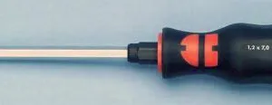伍尔特工具一级代理 —字通心可砸改锥,黑把红标5.5x100