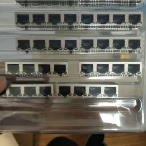 FC-5921S 1X4 RJ45带灯带外壳 1X4