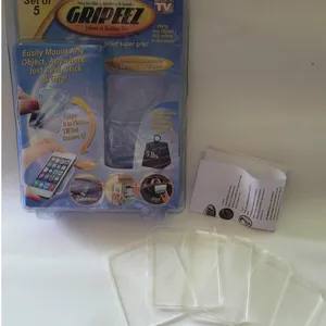 Gripee TV产品 硅胶防滑贴 万能贴 手机平板墙壁贴 万能帖 5个装 修改 本产品采购属于商业