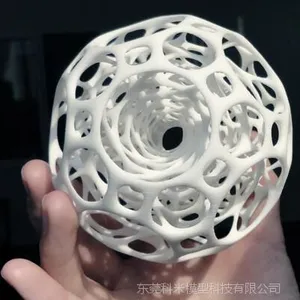 东莞科米模型SLA高精度激光快速成型3D打印手板来图定制加工服务公司