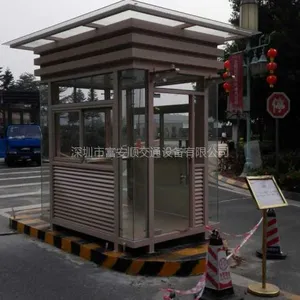 方形8角玻璃钢结构艺术岗亭、方形收费岗亭、高速公路收费岗亭