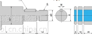 N 台湾 丸荣ACROW 侧铣刀把SCA BT50-SCA25.4-135