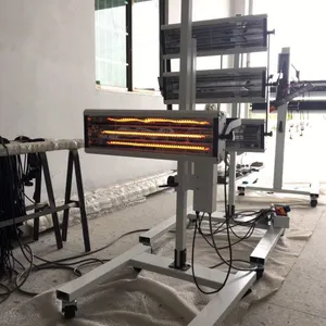 供应军瑞地面移动式汽车短波红外线烤漆灯|JR-DS1|1.5KW|220V|高度可调