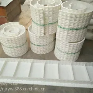 供应输送海鲜 果蔬清洗塑料链板输送机
