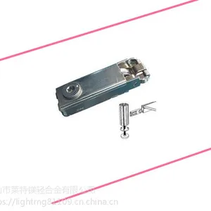 展会镀镍直锁莱特镁标摊专用配件三卡铁合金锁/八棱柱扁铝连接锁