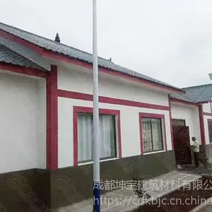 广安3000米树脂瓦的农村集中建房美翻了！