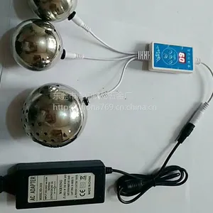 不锈钢保健球带电磁带疗理药定时按摩球