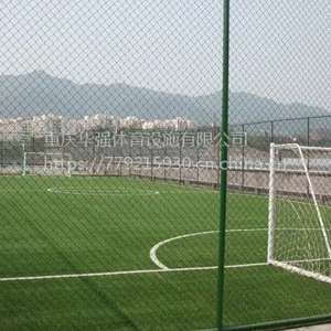 重庆足球场人造草坪,山东“泰山”牌TA-6644单丝环保型草坪,草长50mm