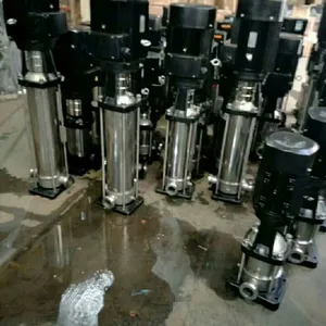 市政不锈钢多级泵测试40CDLF8/150多级泵调试40CDLF8/160 扬程144M 功率5KW