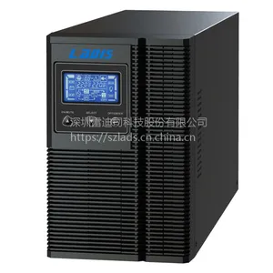 雷迪司G1KL 1KVA 雷迪司在线式UPS不间断电源800W延长4小时100AH电池3只
