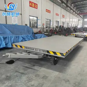 厂家定制3 5 8 15吨牵引平板拖车 农业大学载设备平板车 厂区重型转运车