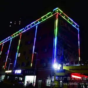 成都节庆LED灯饰、重庆幕墙灯饰画工程、贵阳外墙灯饰画装饰 成都商场灯饰画、贵阳大型墙体灯画、重庆墙