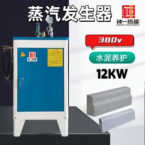 钟一山东厂家商用蒸汽发生器蒸包子馒头锅炉12KW电加热380V