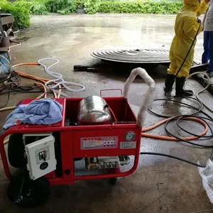 默多斯工业级高压清洗机MSF240/20-9.2电机柴油动力车载厢式240bar高效连续作业