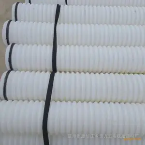 甘肃地区HDPE双臂 DN100mm打孔波纹管 116波纹管 厂家直销