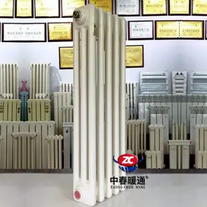 生产供应加厚钢三柱暖气片 内防腐钢三柱暖气片
